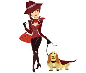 women-clipart-walking-dog-6