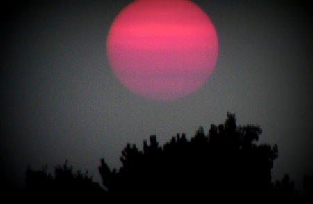 pink sun